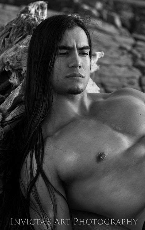 Pin By Aline Neves♥ On New Species Males Long Hair Styles Men Native