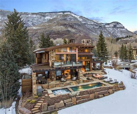 Luxury Montana Mountain Cabin Mountain Home Exterior Colorado