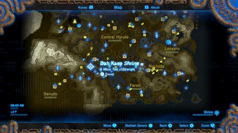 Breath Of The Wild Shrines Map Maps Catalog Online
