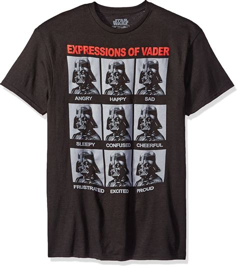Star Wars Mens Expressions T Shirt T Shirt Amazonca Clothing