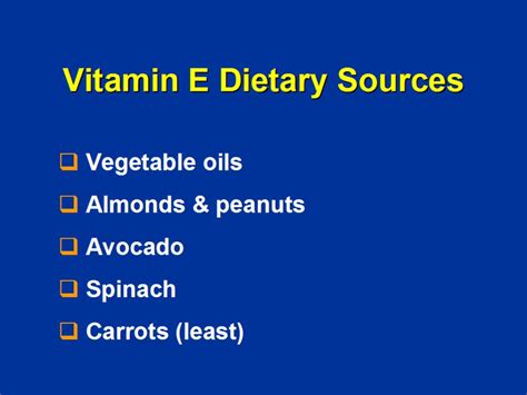 Ppt Vitamin E Powerpoint Presentation Free Download Id672571