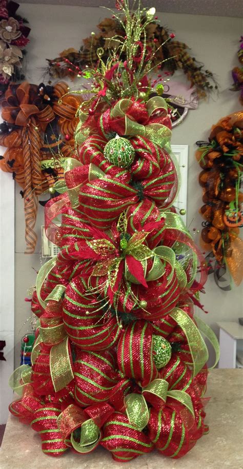 This season, the most popular will be a. Deco Mesh Tree … … | Pinteres…
