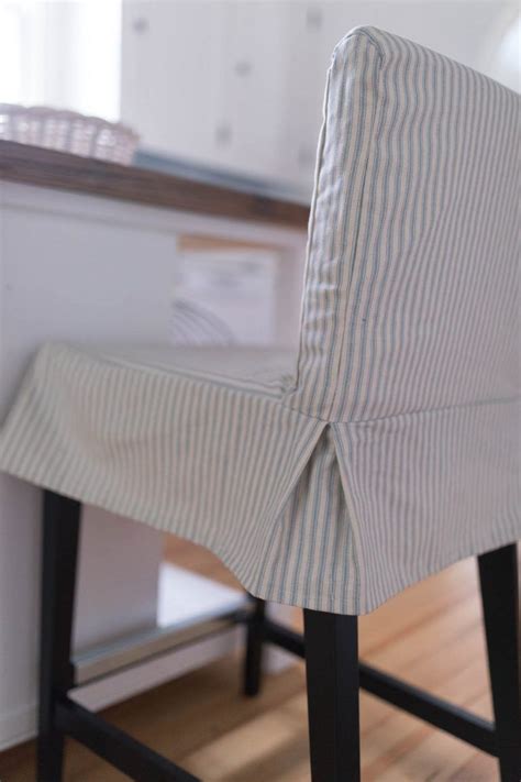 So you can have two completely different looks to suit your mood. How to Sew a Parsons Chair Slipcover for the IKEA ...