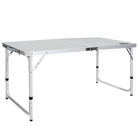 Redcamp 4 Adjustable Folding Table For Outdoor Centerfold Portable