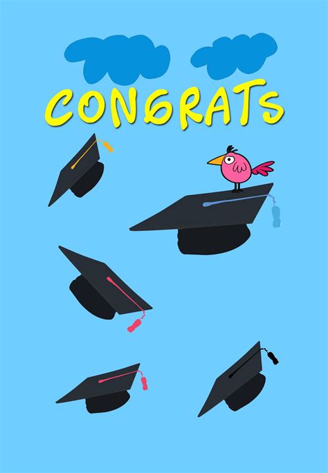 Free Printable Congratulations Graduate Greeting Card Congratulations