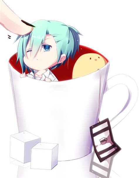 Tags Anime Tea Cup Tiny Person Sugar Poking Teacup