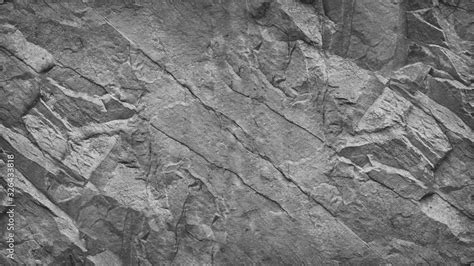 Gray Grunge Banner Abstract Stone Background The Texture Of The Stone