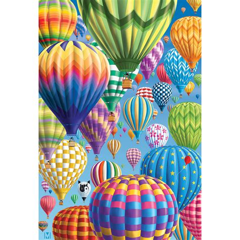 Balloon Festival 1000 Piece Jigsaw Puzzle Bits And Pieces