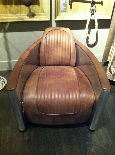 Awasome Restoration Hardware Aviator Leather Chair References Eco Aid