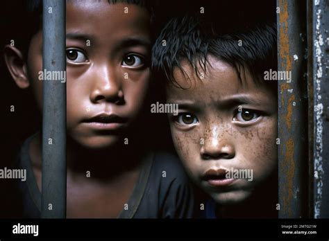 Child detention, bars hi-res stock photography and images - Alamy