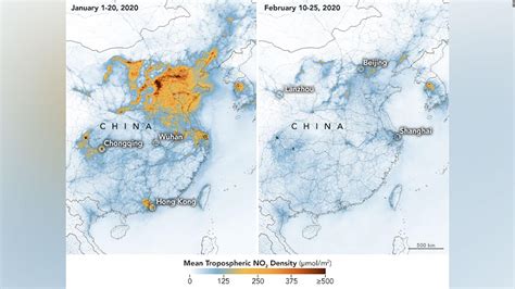 Chinas Air Pollutants Levels Drop After Coronavirus Outbreak
