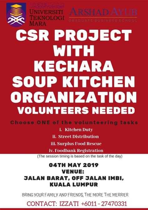 Kechara soup kitchen's mission is to provide basic sustenance & medical care for the homeless & urban poor in malaysia. CSR Project with Kechara Soup Kitchen Organization