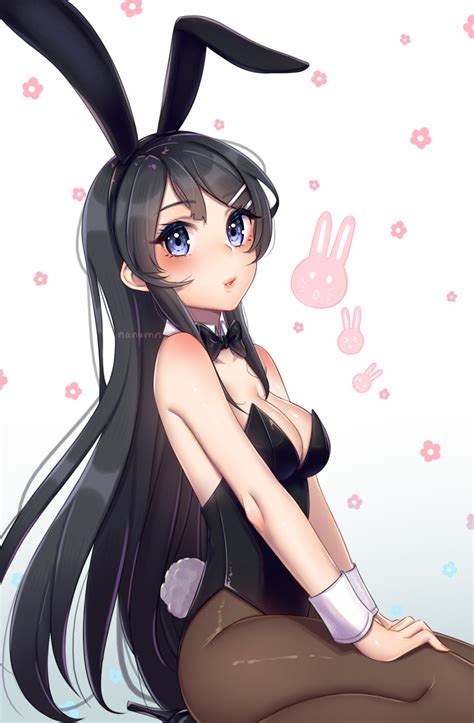 nanumn sakurajima mai seishun buta yarou commentary english commentary highres 1girl