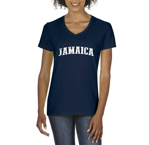 Jamaica T Shirt Jamaica Jamaica Women S V Neck T Shirt Tee Etsy