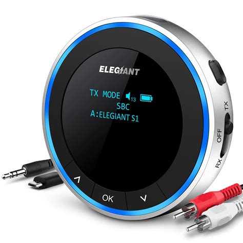 Elegiant Bti 077 2 In 1 Bluetooth 51 Transmitter Receiver Aptx Low