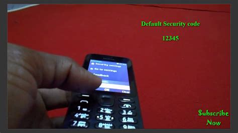 Type in the phone lock code (default is 12345) and press the center button to co. HOW TO HARD RESET NOKIA 222 - YouTube