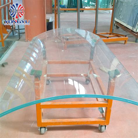 China High Performance Laminated Glass Greenhouse Curved Safety Glass