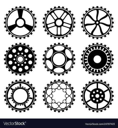 The steampunk gears vector image on VectorStock | Steampunk gears, Steampunk, Free clip art