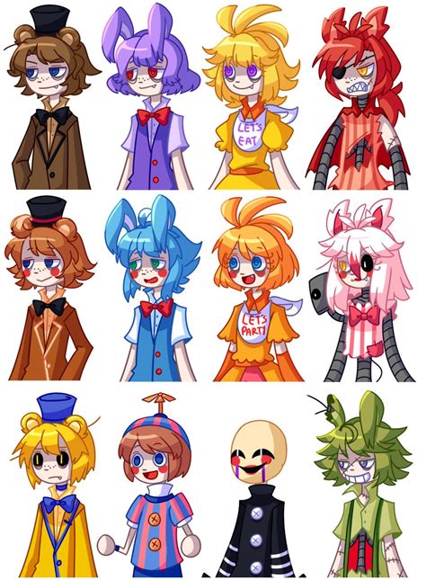 Namu Anime Fnaf Fnaf Characters Fnaf Drawings Sexiz Pix