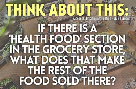 Aussie health relieves you of the stress and provides an easy way for you to fit those choices into your busy lifestyle. Health foods sections in grocery stores? #drsebi | Health ...