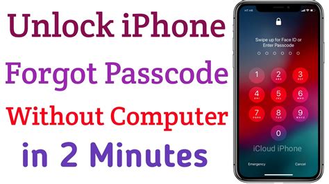 Unlock IPhone Forgot Passcode Without Computer How To Unlock IPhone
