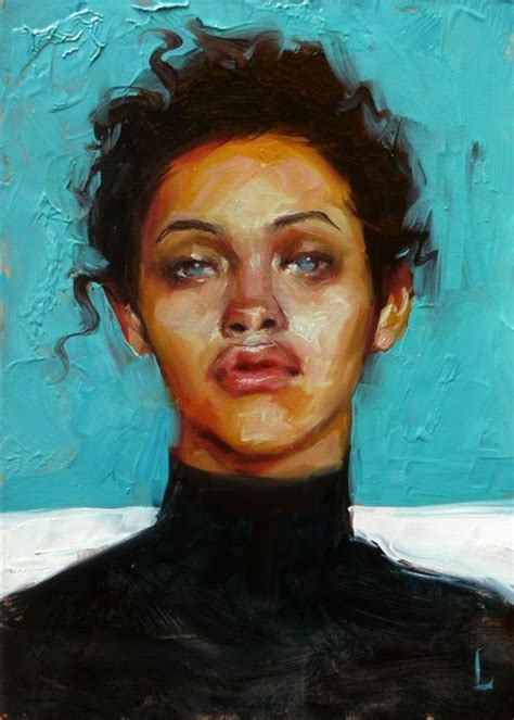 John Larriva Portrait Painting Expressionist Art Art Painting