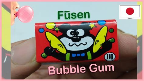 Marukawa Fusen Chewing Bubble Gum Youtube
