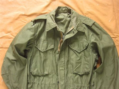 Medium 50s Us Army M 51 Field Jacket Og 107 Cotton Gem