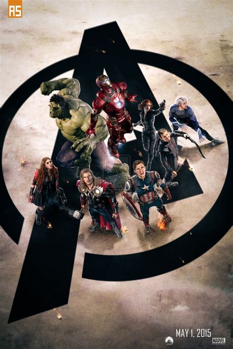 The Avengers Age Of Ultron Poster By Andrewss7 On Deviantart