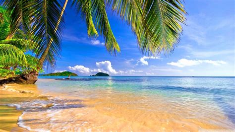 Desktop Tropical Beaches Wallpapers Wallpaper Cave