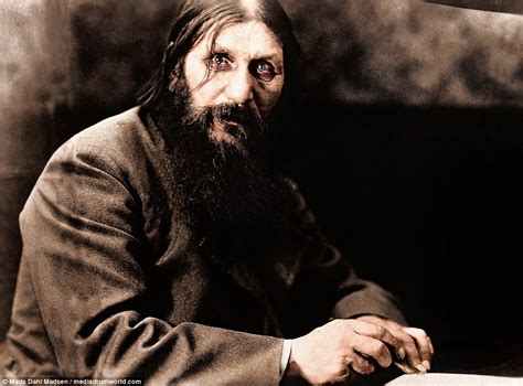 Rasputin Pictures Show Monk Who Brought Down The Tsar In Colour Daily Mail Online