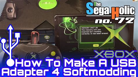 Original Og Xbox How To Make A Usb Adapter For Softmodding Ep 72