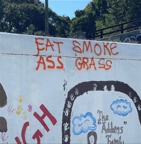 eat smoke ass grass r engrish