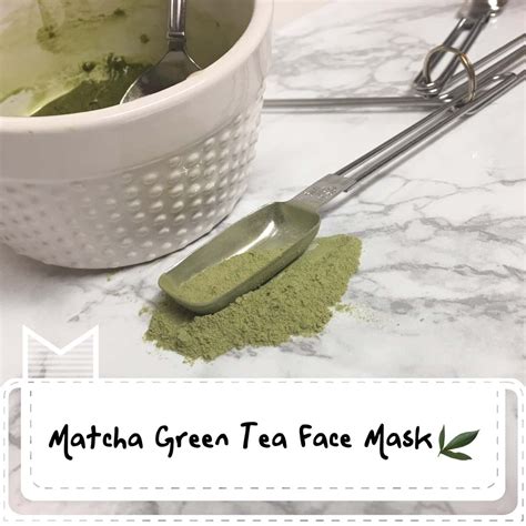 Matcha Green Tea Face Mask Pretty As Peonies Green Tea Face Mask