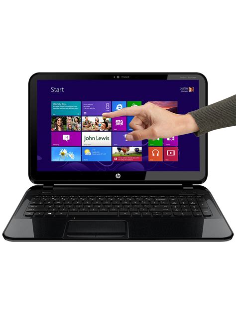 Hp Pavilion Touchsmart 15 B130sa Laptop Amd A4 19ghz 8gb Ram 1tb 156 Touch Screen Black
