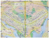 Grande mapa de carreteras de la ciudad de Brasilia | Brasilia | Brasil ...