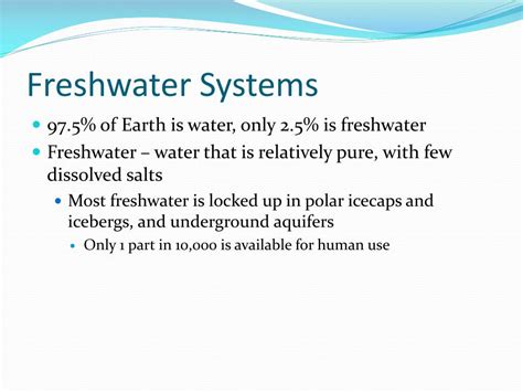Ppt Freshwater Resources Powerpoint Presentation Free Download Id