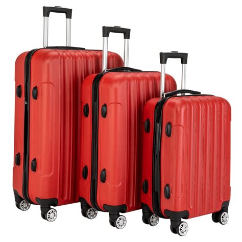 Segmart Carry On Traveling Storage Suitcase Sets Of 3 Segmart