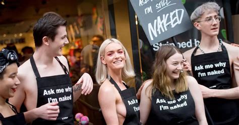 lush opens packaging free naked shop in manchester and the staff went nude too manchester