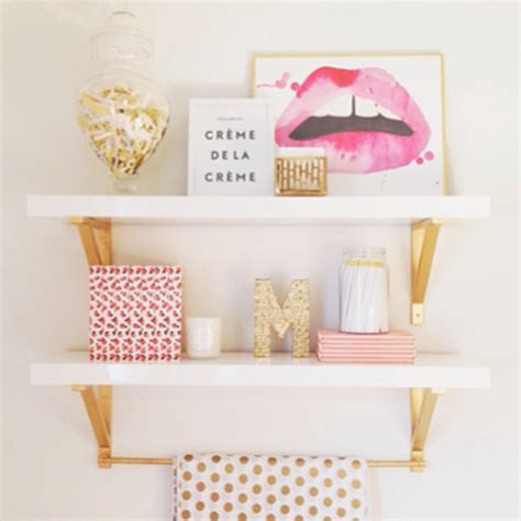 See more ideas about diy shelves, shelf brackets, diy shelf brackets. DIY Home Inspo // Gold Shelf Brackets - Why Don't You Make Me?