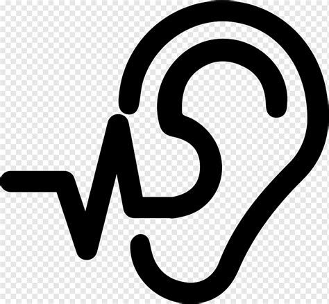 Ear Text Hearing Aid Hearing Loss Hearing Test Sound Symbol