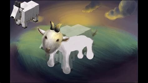 Minecraft Goat Art Minecraft Tutorial And Guide