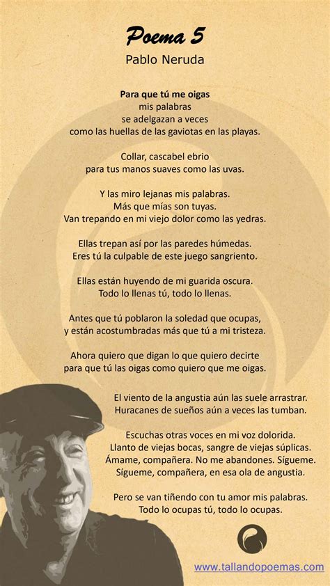 Poema Margarita De Pablo Neruda Estudiar