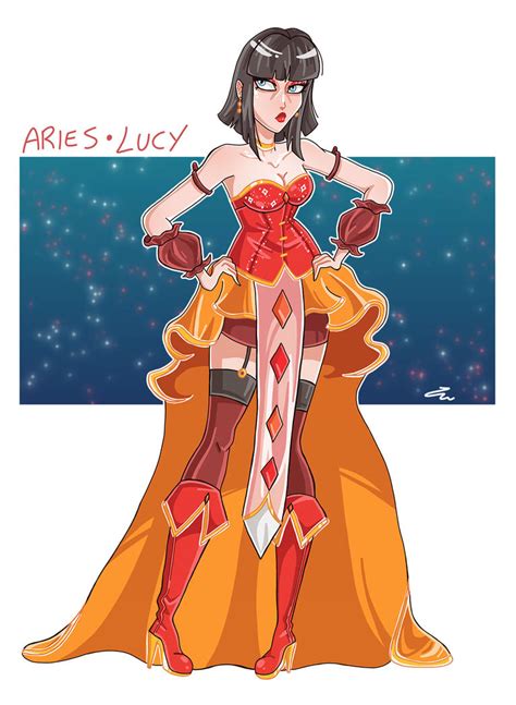 Aries Lucy By Zw3ihanders On Deviantart