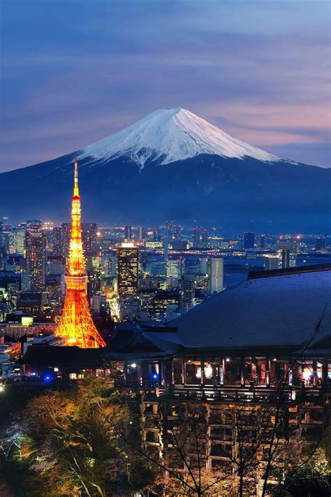 What A Spot To Peek At Mt Fuji From In Tokyo Japan Adventure Travel