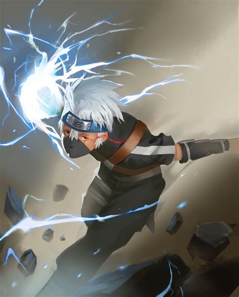 Mirar De Pájaros Chidori Kakashi Hatake Kid Kakashi Itachi