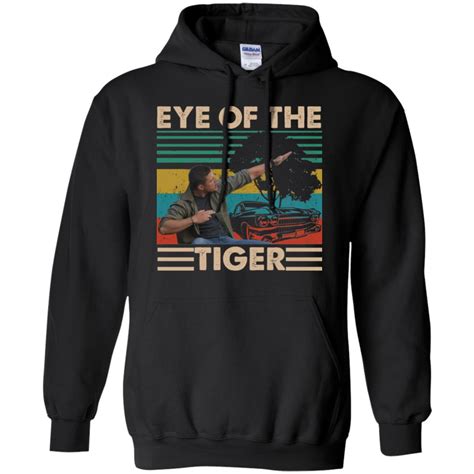 Dean Eye Of The Tiger Vintage Shirt Hoodie Long Sleeve