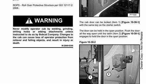 bobcat e85 manual