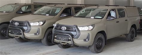 Another Batch Of Toyota Hilux Trucks Handed Over To The Czech Army Glomex