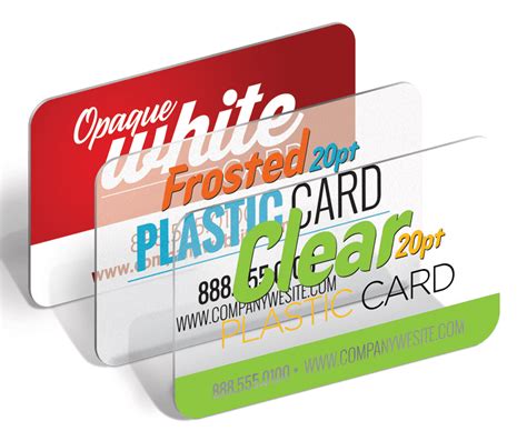 Plastic Business Cards Iconix Printing And Design